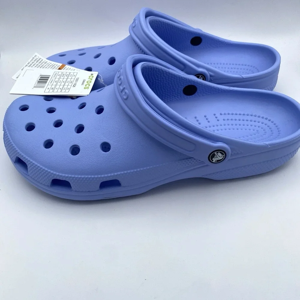 Crocs Classic Clog Size 13 Shoes 10001 Purple Slip On Sandals‎ Lightweight NWT